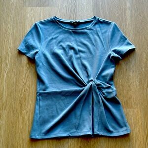 Express Light Blue Short Sleeve top, Size small